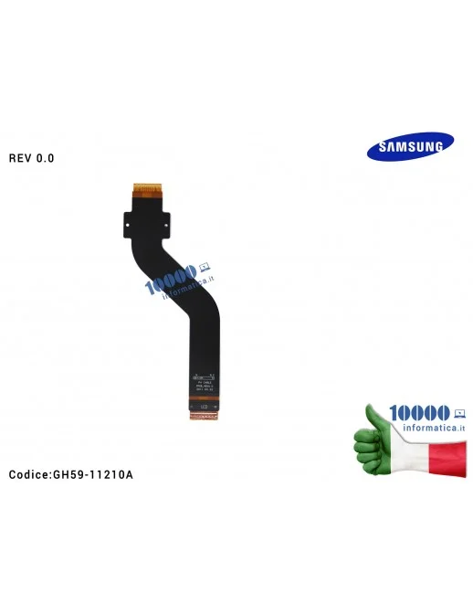 GH59-11210A Cavo Flex Display LCD SAMSUNG Galaxy Note GT-N8000 GT-N8010 GT-N8020 Galaxy Tab GT-P7500 GT-P7510 Galaxy Tab 2 GT...