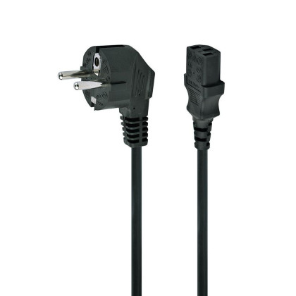 PC-186-VDE-10M Gembird Power Cable Black Cee7/4 C14 Coupler