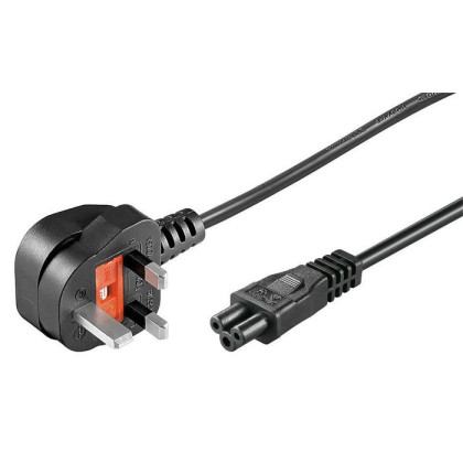 PE090818 MicroConnect Power Cord UK - C5 2,0m Black PXTNB3SUK2M Power UK Type G to C5, 13A