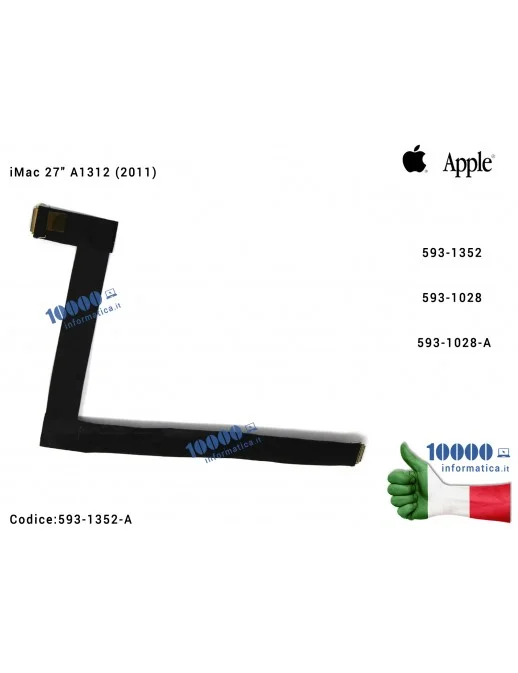 Cavo Flat Display LCD Cable APPLE iMac 27" A1312 (2011) 593-1352