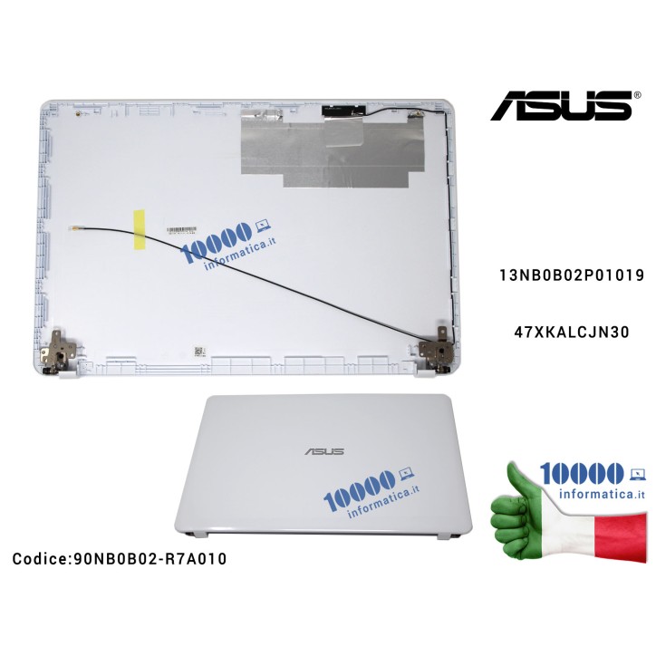 Cover LCD ASUS VivoBook X540 (BIANCO) X540L X540LA X540LJ X540S X540SA X540SC X540B X540BA X540UP X540YA 13NB0B02P0101947XKALCJN