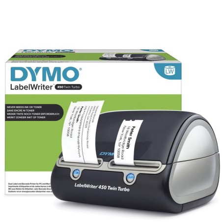 S0838870 DYMO LabelWr 450 Twin Turbo, Black LabelWriter 450 Twin Turbo,