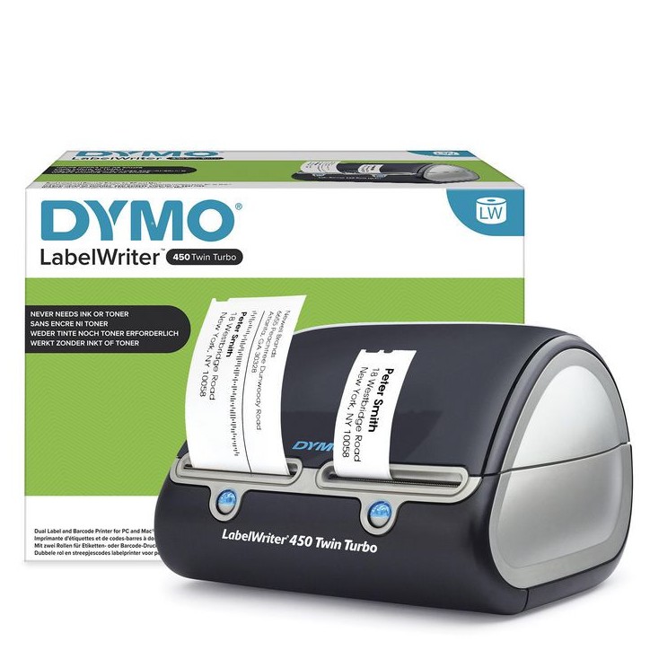 S0838870 DYMO LabelWr 450 Twin Turbo, Black LabelWriter 450 Twin Turbo,