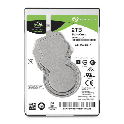 ST2000LM015 Seagate 2TB Sata 128MB **New Retail**