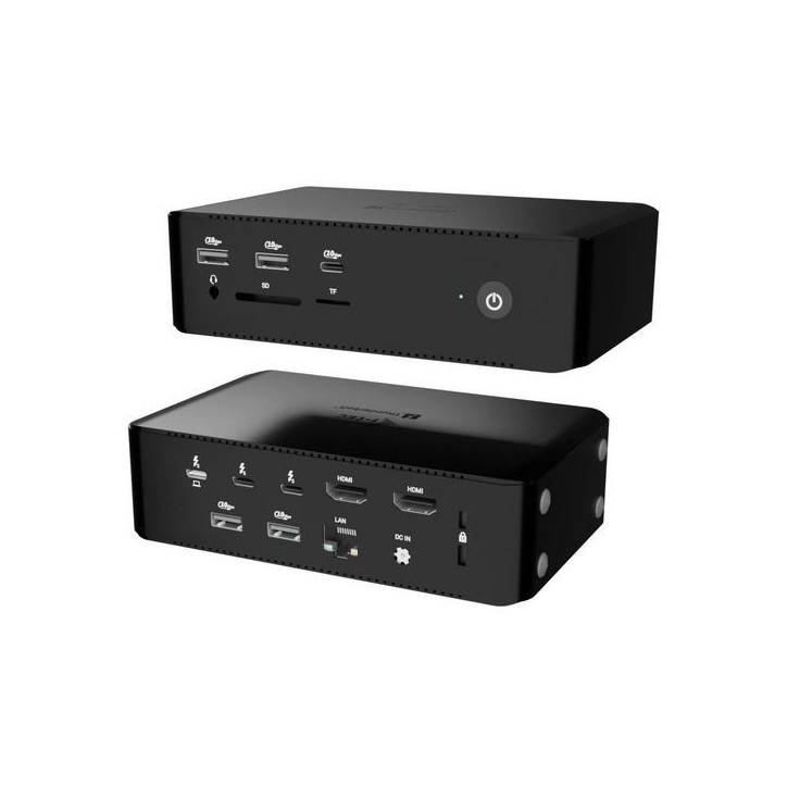 TB5QUATTRODOCKPD i-tec Thunderbolt5 Quattro Display Docking Station, 5X Usb, 2.5