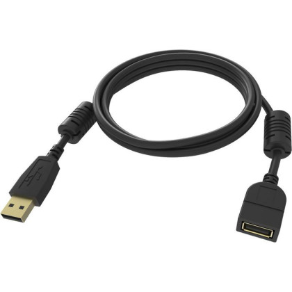TC 2MUSBEXT/BL Vision Tc-2Musbext-Bl Usb Cable 2 M Usb 2.0 Usb A Black