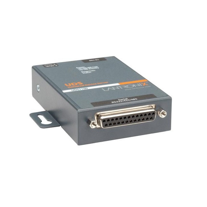 UD11000P0-01 Lantronix DEVICE SERVER POE UDS1100 1POR 1 x DB25F DCE, 1 x 10/100Base