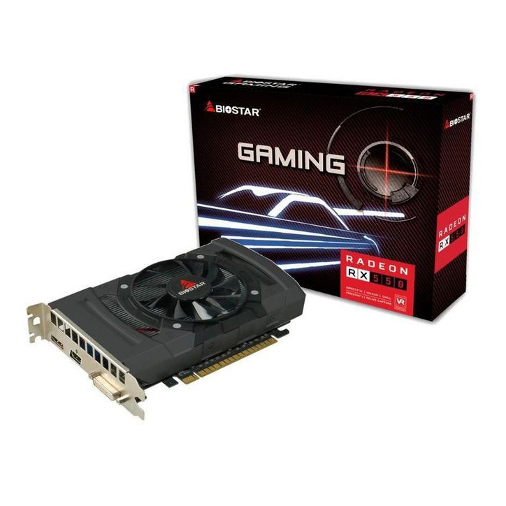 VA5505RF41 Biostar Radeon Rx550 Amd Radeon Rx 550 4 Gb Gddr5