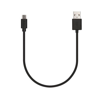 VCL-001-M-20CM Veho USB to Micro USB cable 20cm Black - Retail packaged