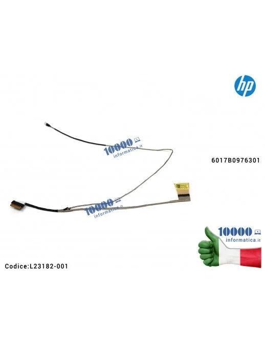 Cavo Flat LCD HP 240-G7 246-G7 14-CM 14Q-CS 14-CK 14Q-CS0001TX 14-CK0066ST 6017B0976301