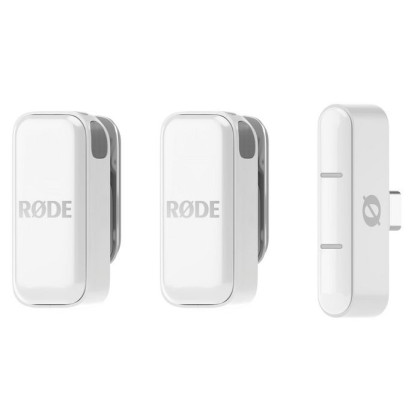 WIMICROCW R?DE Wireless Micro White Clip-On Microphone