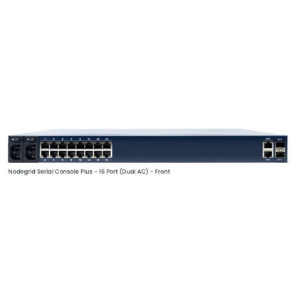 ZPE-NSCP-T16R-STND-DAC ZPE Systems Nodegrid Serial Console Plus. 16-port Cisco Rolled, Dual