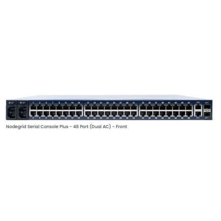 ZPE-NSCP-T48R-STND-DAC ZPE Systems Nodegrid Serial Console Plus. 48-port Cisco Rolled, Dual