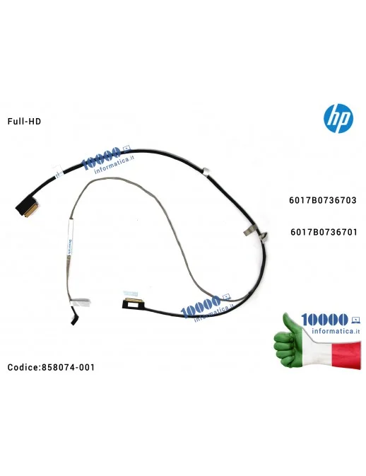 Cavo Flat LCD HP 14-AM 14-AN 14-UN 240 G5 6017B0736703 6017B0736701 858074-001