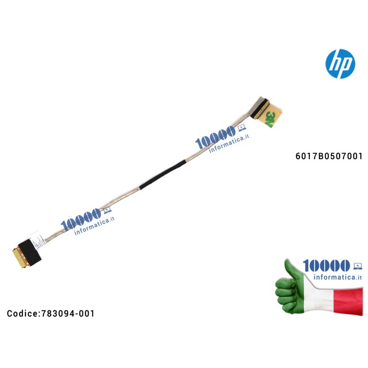 Cavo Flat LCD HP Envy X2 15-C  783094-001 6017B0507001 15-C001DX
