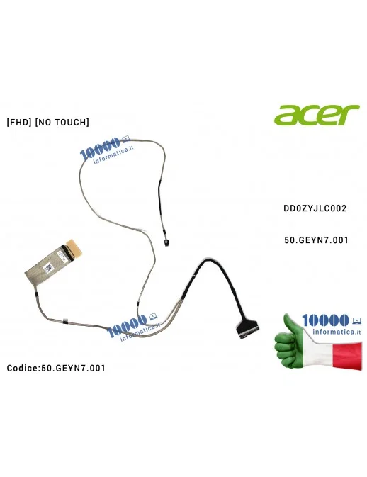 Cavo Flat LCD [Full-HD] ACER Aspire E5-774 E5-774G F5-771 F5-771G [FHD] DD0ZYJLC002 50.GEYN7.001