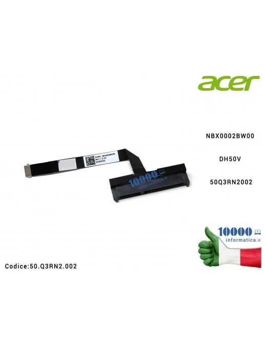 Cavo Hard Disk FCC HDD ACER Nitro 5 AN515-42 PH317 PH315 A515 A315 AN515 NBX0002BW00 NBX0002C000 DH50V 50Q3RN2002 50.Q3RN2.002