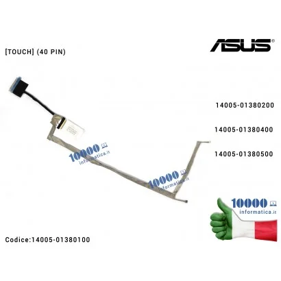 14005-01380100 Cavo Flat LCD ASUS [solo per TOUCH SCREEN] ROG G751J G751JM G751JL G751JY G751JT (40 PIN) 14005-01380200 14005...