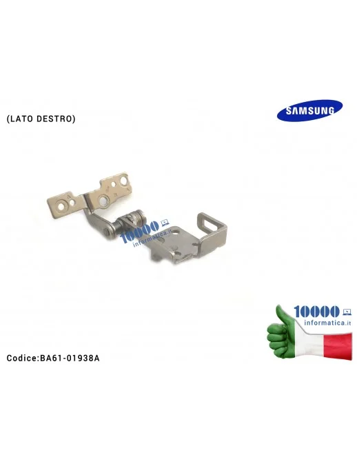 Cerniera Hinge [DX] SAMSUNG NP270E5V NP270E5E NP275E5E NP300E5E (LATO DESTRO)