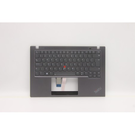 5M11A37947 C-cover with keyboard Coperchio C con tastiera, Inglese (Regno Unito), grigio