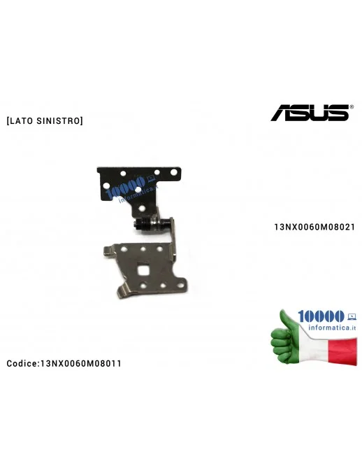 Cerniera Hinge [SX] ASUS ASUSPRO P2520L P2520U P2530U P2530UJ P2540U P552 P552LA P552LJ P553U P553UJ [LATO SINISTRO] 13NX0060M08