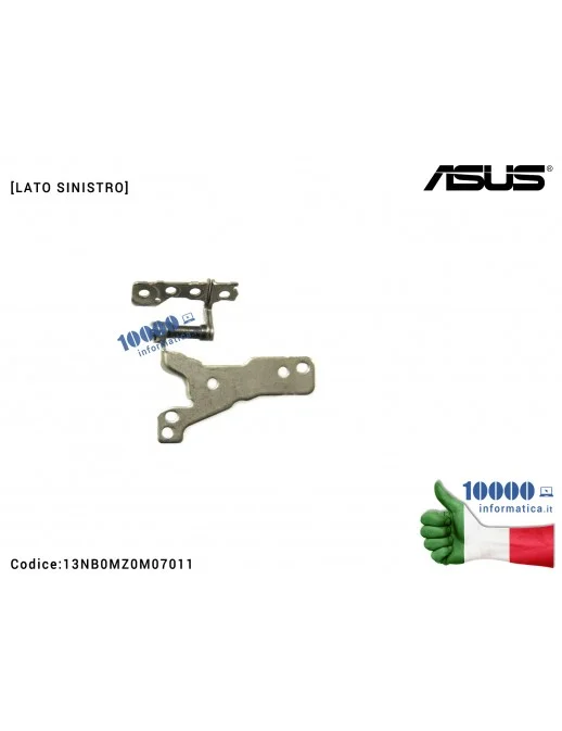 Cerniera Hinge [SX] ASUS X509 X509B X509BA X509D X509DA X509F X509FA X509FB X509FJ X509FL X509U X509UA X509UB X509UJ [LATO SINISTRO]