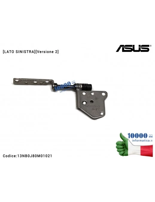 Cerniera Hinge [SX] [Versione 2] ASUS E406M E406MA E406S E406SA R420M R420MA [LATO SINISTRO] 13NB0J80M01021
