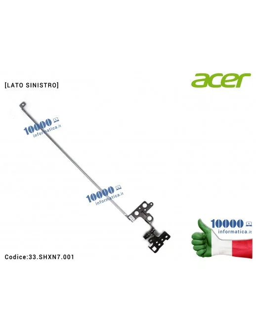 Cerniera [SX] Hinge ACER Aspire A114-31 A114-32 A314-31 A314-32 [LATO SINISTRO] 33.SHXN7.001 33SHXN7001