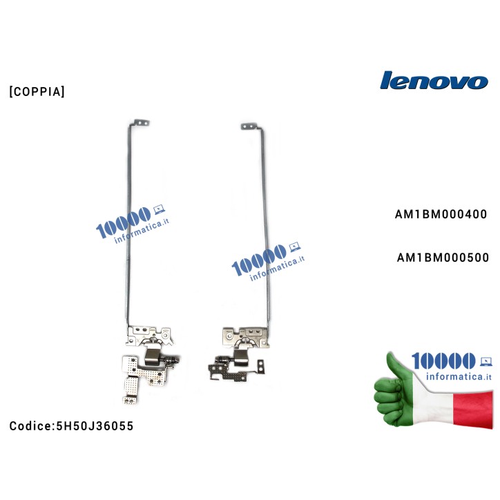 Cerniere Hinges LENOVO U31-70 E31 E31-40 E31-70 E31-80 (Coppia) Cerniere Hinges Cerniera Hinge LENOVO U31-70 E31 E31-40 E31-70 E