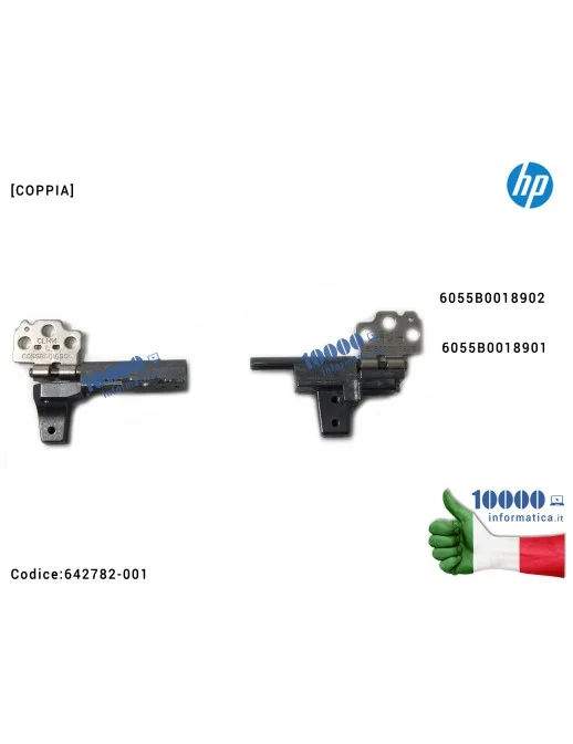Cerniere Hinges HP EliteBook 8460P 8460 8470 8470P 8470W [COPPIA] 6055B0018902 6055B0018901