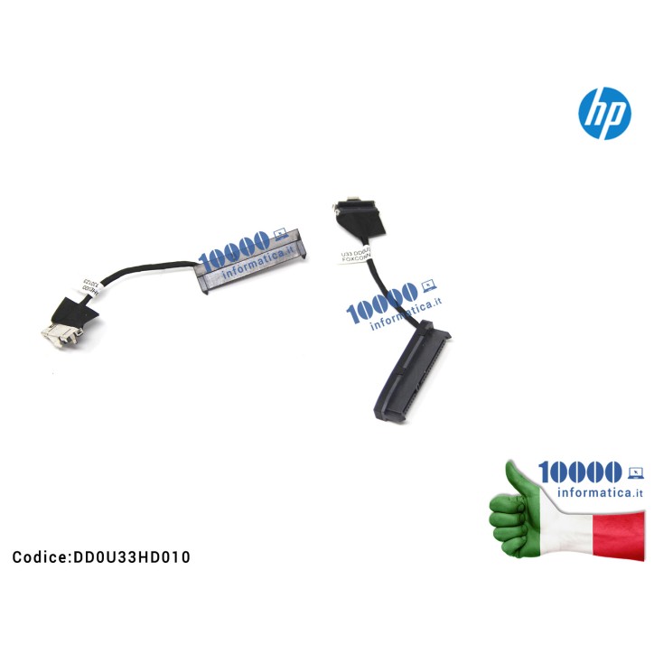 Cavo Connettore Hard Disk HDD SATA HP Pavilion UltraBook 14-B 15-B Sleekbook 14 14-B109WM Chromebook 14-C