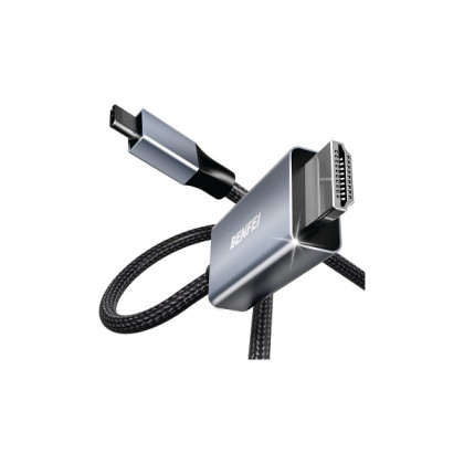 000206grey USB-C to HDMI 4K Cable - 1.8m