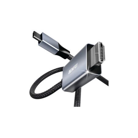 000206grey USB-C to HDMI 4K Cable - 1.8m