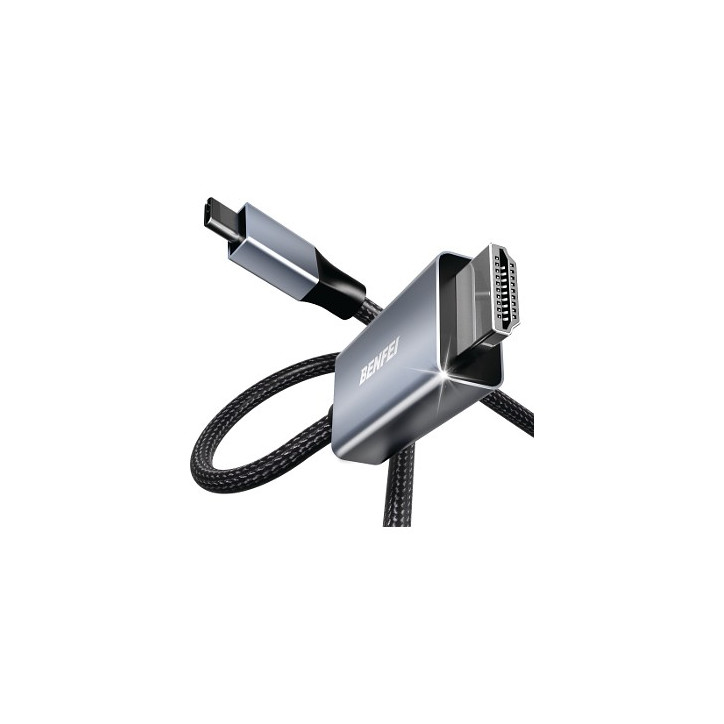 000206grey USB-C to HDMI 4K Cable - 1.8m