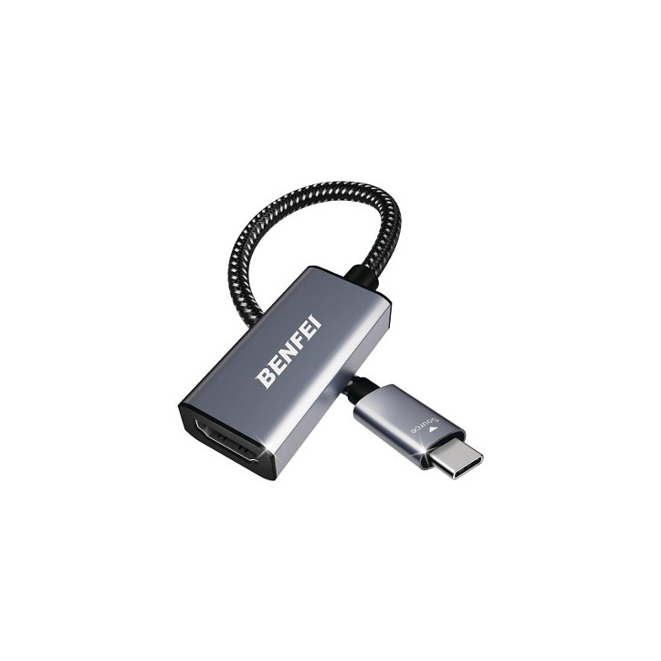 000318grey USB-C to HDMI Adapter