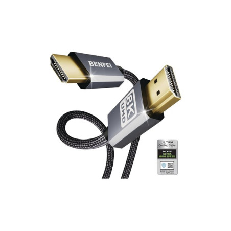 000358grey HDMI to HDMI 8K Cable - 1.8m