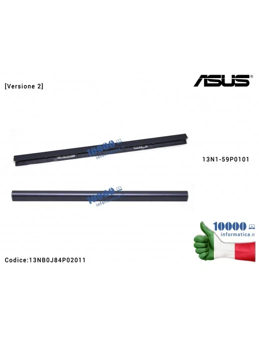 Copri Cerniere Coperchio [VERSIONE 2] ASUS VivoBook 14 R420 (STAR GREY) 14 E406M E406MA E406S E406SA R420M R420MA LCD HINGECAP 13N1-59P0101