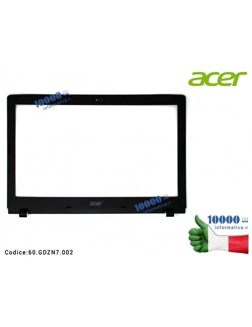 Cornice Display Bezel LCD ACER Aspire E5-523 E5-523G E5-575 E5-575G E5-575T TravelMate TMP259 TMP259-M TMP259-MG 60.GDZN7.002 60