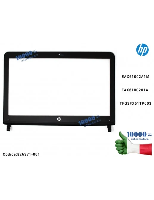 Cornice Display Bezel LCD HP ProBook 430 G3 [per modello CON WEBCAM] EAX61002A1MEAX6100201A TFQ3FX61TP003
