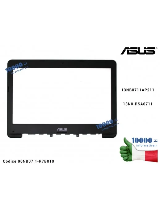 Cornice Display Bezel LCD ASUS F302 F302L F302LA X302 X302L X302LA X302LJ X302U X302UA X302UJ X302UV F302UV F302UJ F302U F302LJ 13NB0711AP211 13N0-RSA0711 90NB07I1-R7B010