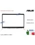 90NB0FQ1-R7B010 Cornice Display Bezel LCD [Versione HD] ASUS VivoBook X510 S510 (NERA) S510U S510UA S510UN S501UR X510U X510U...
