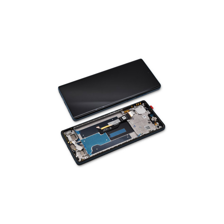 5D68C24633 Genuine Motorola Edge 50 Fusion | Replacement OLED Touch Screen Assembly With Frame | Grey | 5D68C24633 | XT2429 | Au