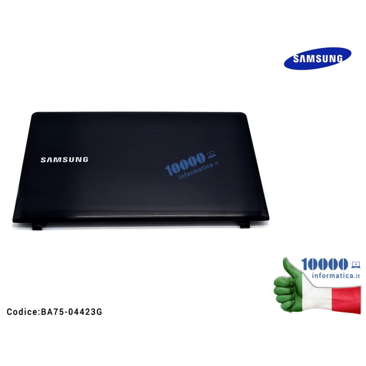 Cover LCD SAMSUNG NP270E5V NP270E5E NP275E5E NP300E5E (NERO) + Cavo Flat BA39-01311A + Cavi Antenne Wi-Fi