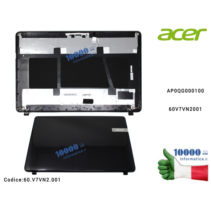 Cover LCD [NERO] ACER TravelMate P253 P253-E P253-M TMP253-E TMP253-M TMP253-MG AP0QG000100 60V7VN2001