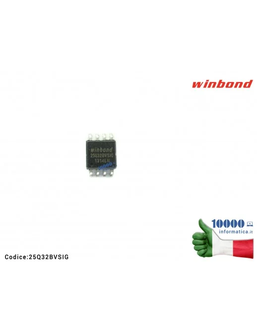 IC Chip Bios WINBOND 25Q32BVSIG 25Q32BV 25Q32BVS 25 Q 32 BVSI 25 Q 32 BVSIG W 25 Q 32 BVSIG W 25 Q 32 BVSSIG SOP8 SOP-8