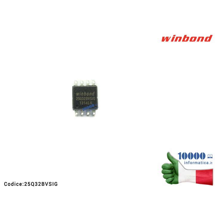 IC Chip Bios WINBOND 25Q32BVSIG 25Q32BV 25Q32BVS 25 Q 32 BVSI 25 Q 32 BVSIG W 25 Q 32 BVSIG W 25 Q 32 BVSSIG SOP8 SOP-8