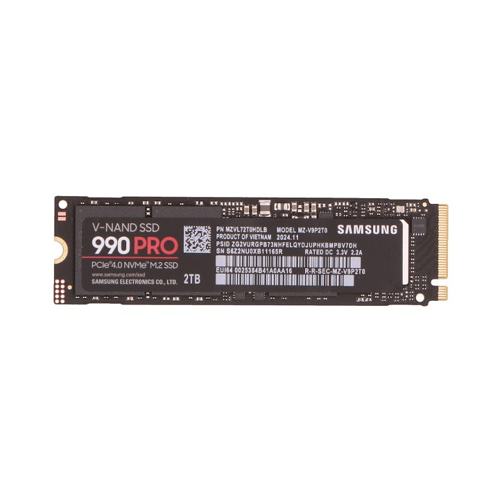 MZ-V9P2T0BW SSD M.2 (2280) 2TB 990 PRO (PCIe/NVMe)