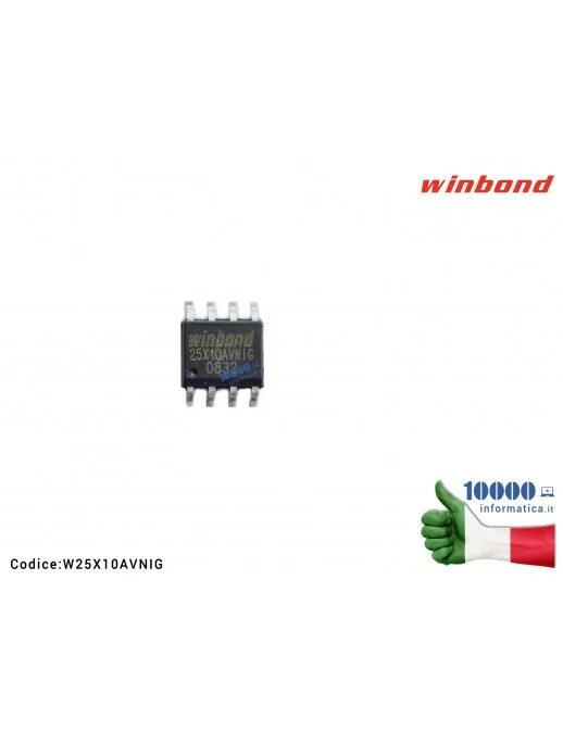 IC Chip Bios WINBOND W25X10AVNIG W 25 X 10 AVNIG 25 X 10 AVNIG 25X10 SOP8 SOP-8 Flash Memory
