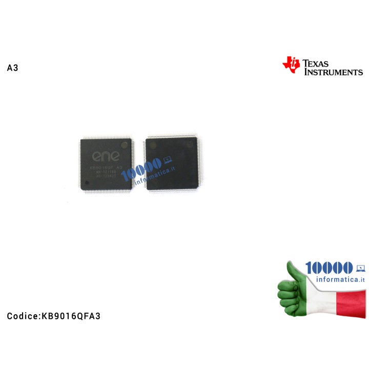 IC Chip ENE KB9016OF KB9O16QF KB90I6QF KB901GQF KB9016QFA3 KB9016QF A3 TQFP 128 TQFP128  TQFP-128