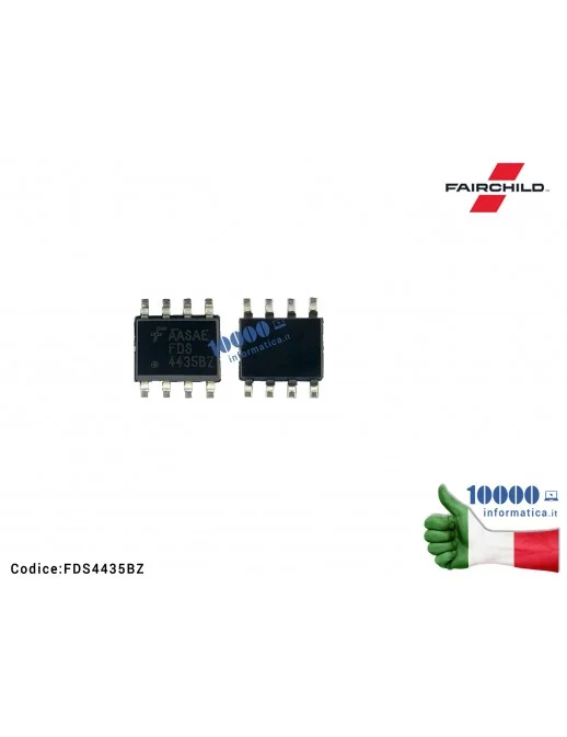 IC Chip FAIRCHILD FDS4435BZ SOP-8 FDS4435 4435BZ SMD-8 Mosfet 30V 8.8A P-Ch Power Trench SO8